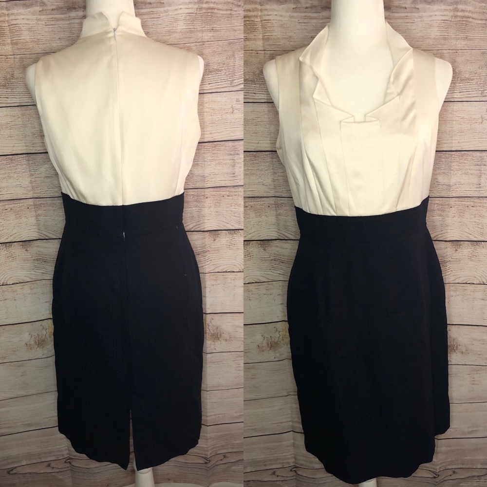 Antonia Melani black and white dress